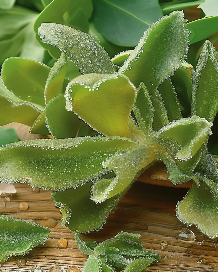 Ice Plant Leaf Samen (Mesembryanthemum crystallinum) – einjähriges Gemüse