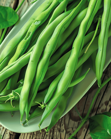 Buschbohne Domino 25g Samen (Phaseolus vulgaris) – einjähriges Gemüse