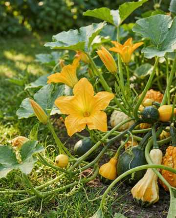 Zierkürbis Large Small Fruits (Cucurbita pepo) – einjährige Sortenmischung Samen von SeedsChoice