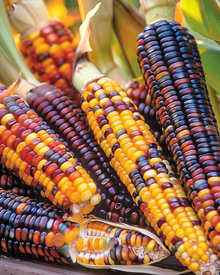 Ornamental Corn Little Jewels Decorative Ears seeds (Zea mays) – annual vegetable