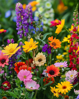 Flowers For Birds Seeds Annual Mix 250g 125 M2 Coverage