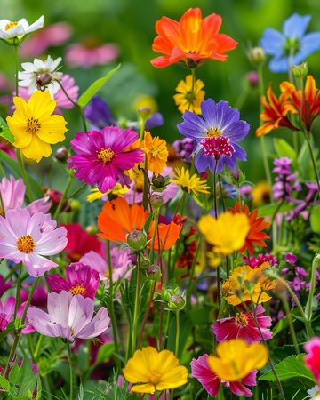 Feldblumenstrauß-Mischung Mix 250g Pack Samen – einjährige Blume