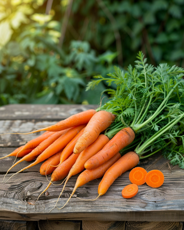 Nantes Carrot Summer 25g Pack Samen (Daucus carota) – Gemüse