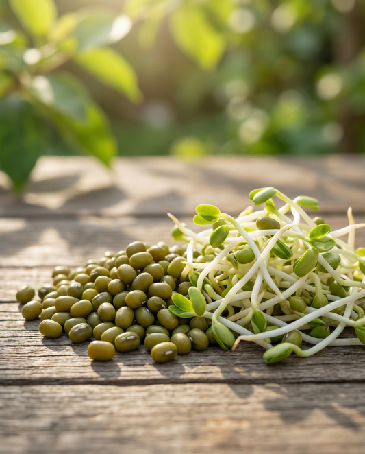 Mungbohnen-Sprossen 250g (Vigna radiata) – Bio-Saatgut für Sprossen von SeedsChoice