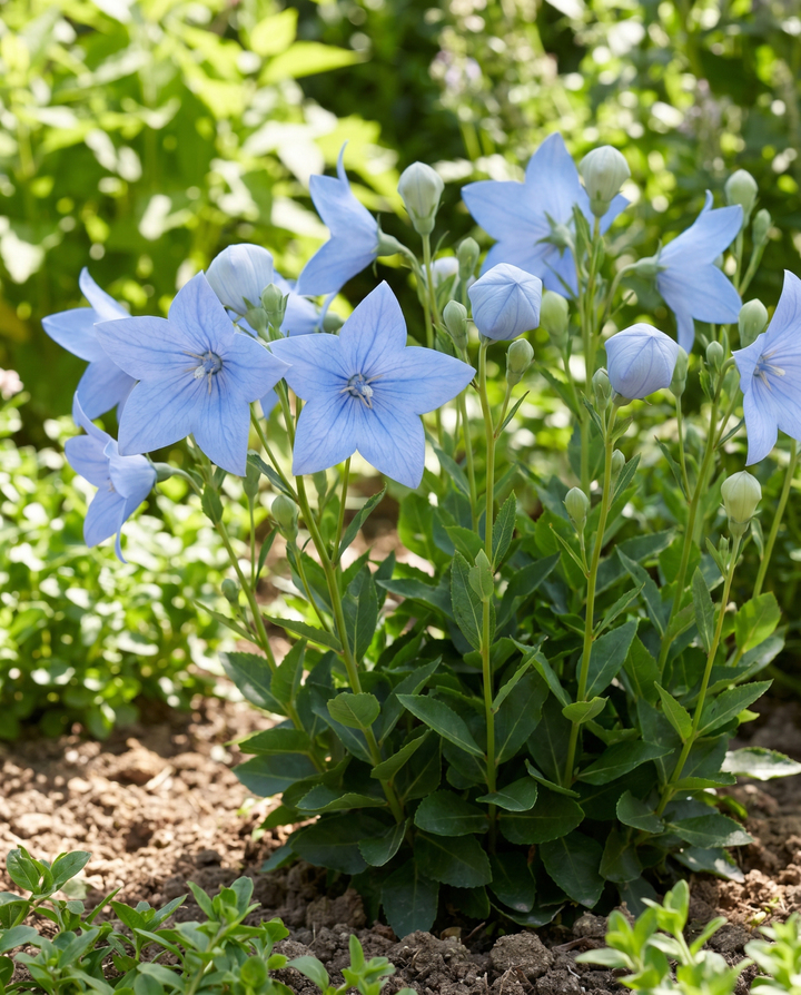 Balloon seeds (Platycodon grandiflorus) – perennial flower