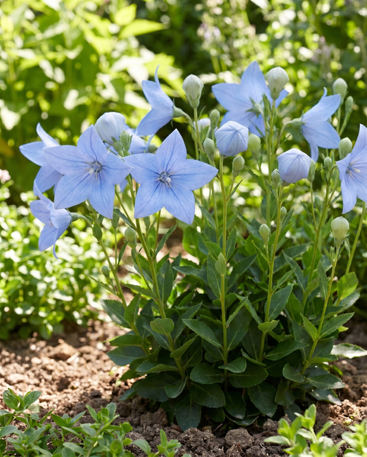 Balloon (Platycodon grandiflorus) – perennial flower seeds from SeedsChoice