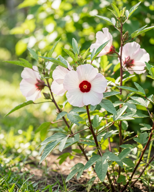 Roselle (Hibiscus sabdariffa) – einjährige Blumensamen von SeedsChoice