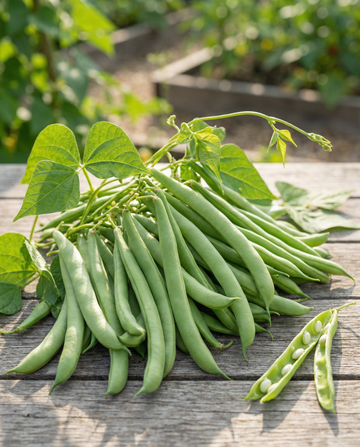 Pole Bean Overvloed 100g (Phaseolus vulgaris) – annual vegetable seeds from SeedsChoice