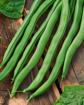 Bush Bean Seeds Dawson Phaseolus Vulgaris Annual 50g