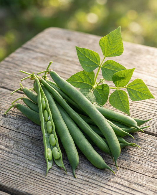 Buschbohne Domino (Phaseolus vulgaris) – einjährige Gemüsesamen von SeedsChoice