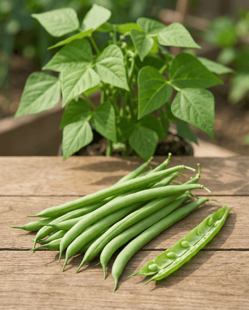 Buschbohne Prelude Grüne Hülsen (Phaseolus vulgaris) – einjährige Gemüsesamen von SeedsChoice