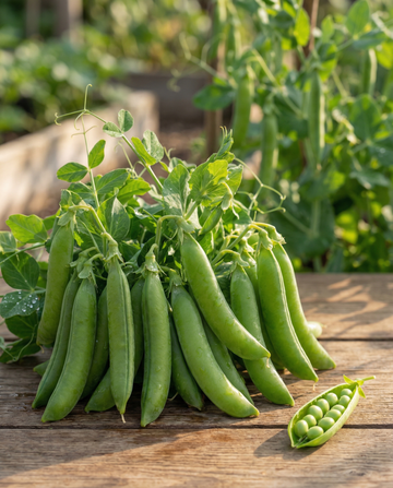 Erbsen Kermesse (Pisum sativum) – einjährige Gemüsesamen von SeedsChoice