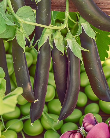 Peas Ezethas Krombek Blauwschok seeds (Pisum sativum) – annual vegetable
