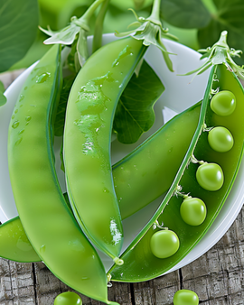 Sugar Snap Pea Seeds Delikett Pisum Sativum Annual