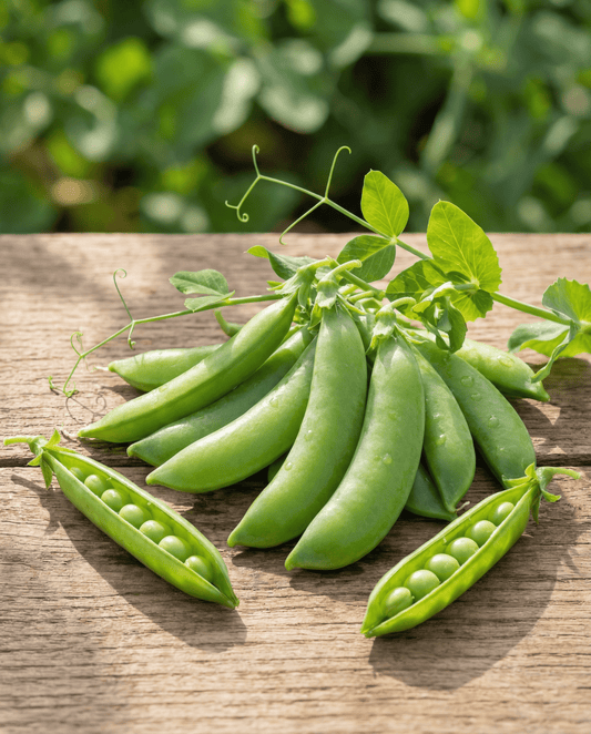 Sugar Snap Pea Delikett (Pisum sativum) – annual vegetable seeds from SeedsChoice
