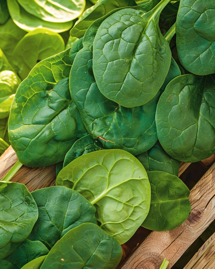 Spinach Nores Leafy seeds (Spinacia oleracea) – annual vegetable
