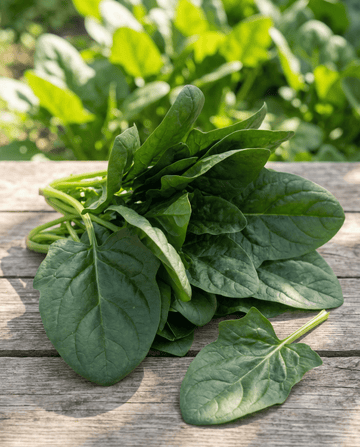 Spinach Nores Leafy (Spinacia oleracea) – annual vegetable seeds from SeedsChoice