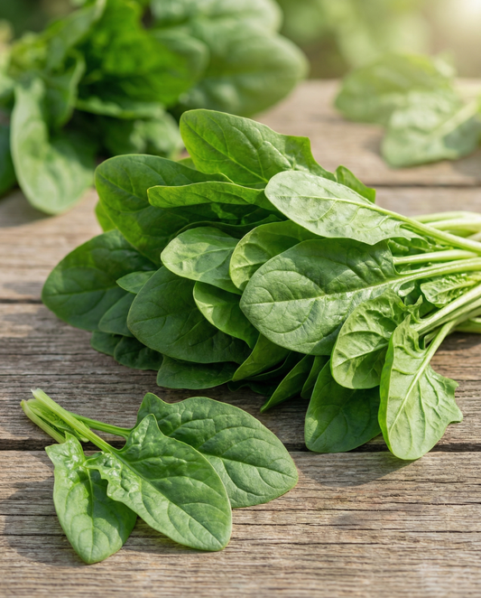 Spinat Winterreuzen (Spinacia oleracea) – einjährige Gemüsesamen von SeedsChoice