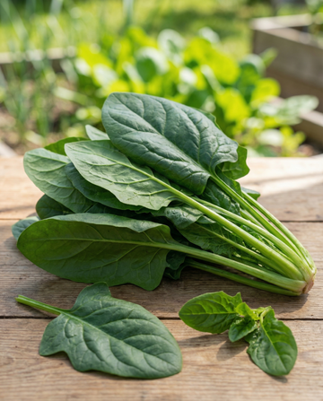 Spinat Nores Garden (Spinacia oleracea) – einjährige Gemüsesamen von SeedsChoice