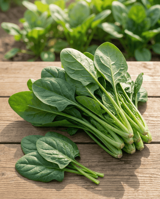 Spinach Colusa F1 (Spinacia oleracea) – annual vegetable seeds from SeedsChoice