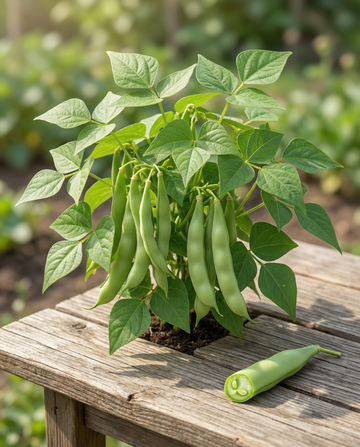 Buschbohne Record Green Pods (Phaseolus vulgaris) – einjährige Gemüsesamen von SeedsChoice