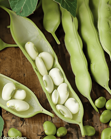 Ackerbohne Leidse Hangers 250g Samen (Vicia faba) – einjähriges Gemüse