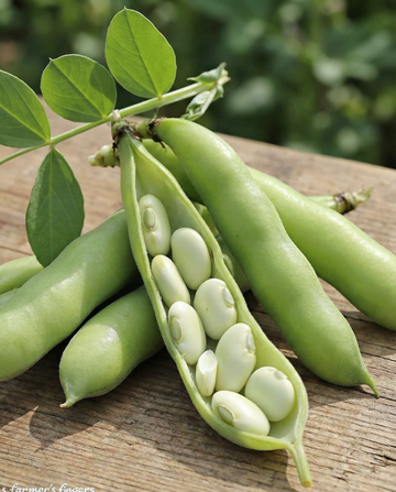 Ackerbohne Leidse Hangers 250g (Vicia faba) – einjährige Gemüsesamen von SeedsChoice