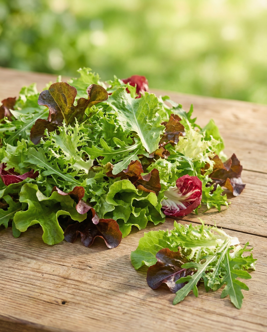 French Salad Mesclun – organic annual mix seeds from SeedsChoice