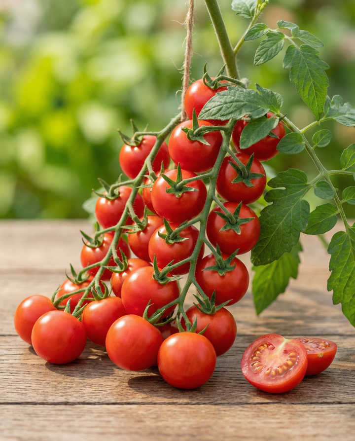 Cherrytomate Gardener's Delight Samen (Solanum lycopersicum) – einjähriges Bio-Gemüse