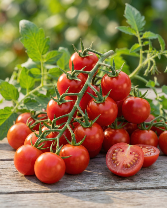 Cherry Tomato Gardener's Delight (Solanum lycopersicum) – einjährige Bio-Gemüsesamen von SeedsChoice