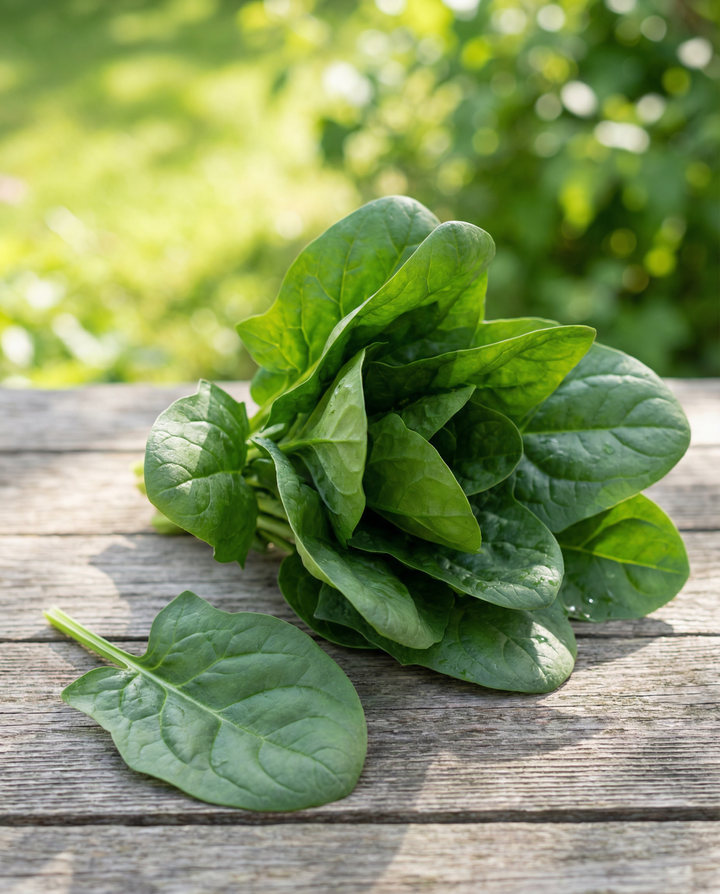 Spinach Early Giant Leaf seeds (Spinacia oleracea) – organic annual vegetable