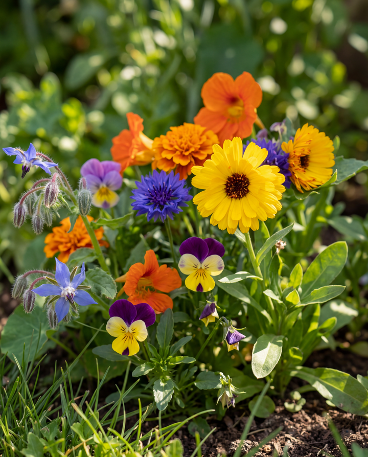 Edible Mixture Mix 2.3g Pack seeds – organic annual flower