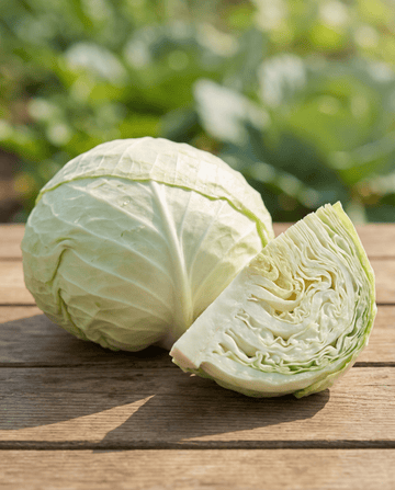 Flacher Weißkohl Spring Salute F1 (Brassica oleracea) – einjährige Gemüsesamen von SeedsChoice
