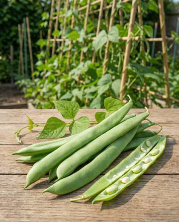 Climbing French Bean Helda (Phaseolus vulgaris) – annual climber seeds from SeedsChoice