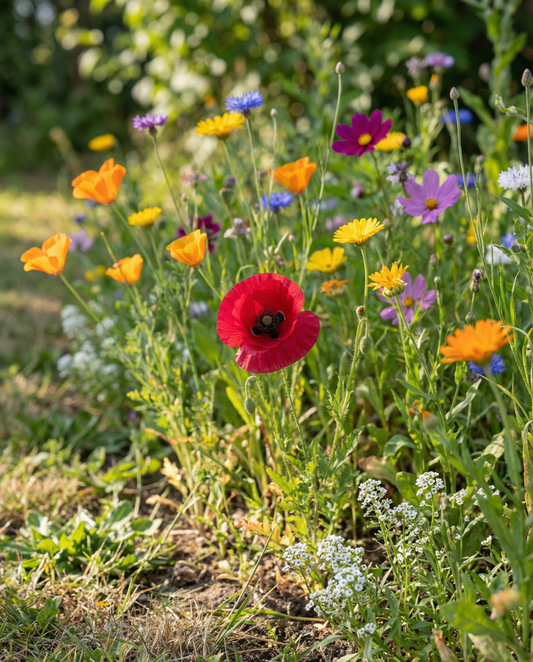 Friendly Mix 25 M2 Coverage 20 Varieties – einjährige Blumensamen von SeedsChoice