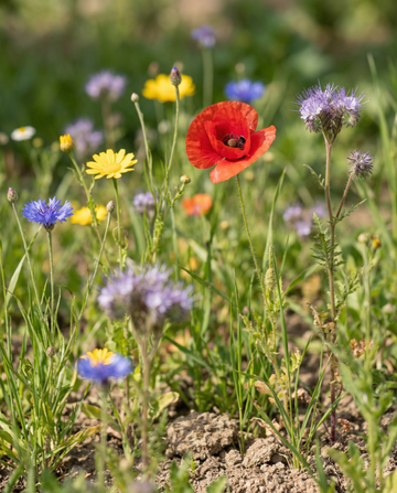 Ladybird Mix 25 M2 Scatter Box – einjährige Blumensamen von SeedsChoice