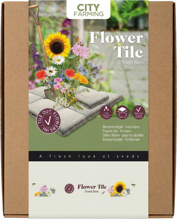 Tile For Bees Mix 30x30cm – annual flower seeds from SeedsChoice