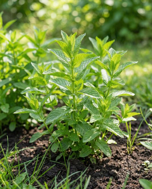Spearmint Pads 4 (Mentha spicata) – Saatgutpads von SeedsChoice