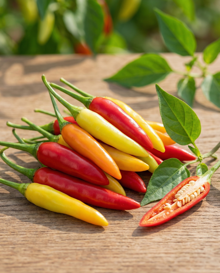 Rawit Pepper Mix Samen (Capsicum frutescens) – einjähriges Gemüse