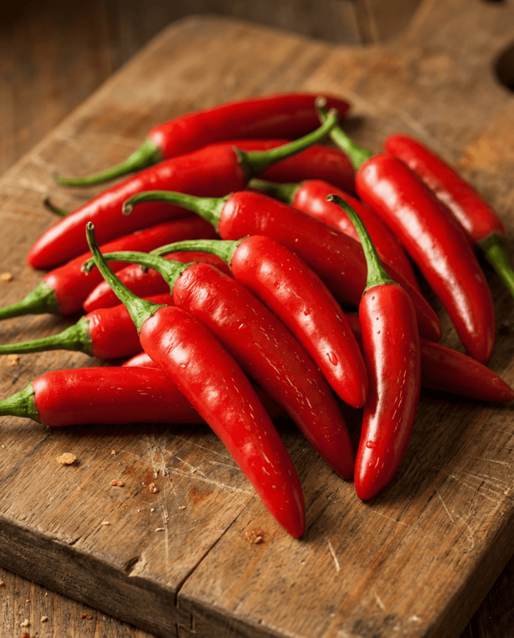 Serrano-Paprikasamen (Capsicum annuum) – einjähriges Gemüse