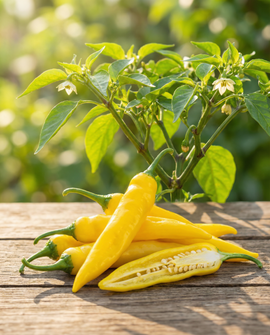 Hot-Lemon-Drop-Chilisamen Capsicum Baccatum Gemüsesorte