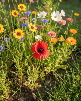 Flowers For Ladybirds Seeds Annual Flower Mix 15m2 Coverage