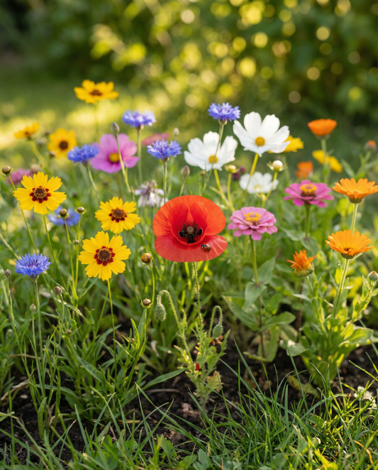 For Ladybirds Mix 15m2 Coverage – annual flower seeds from SeedsChoice