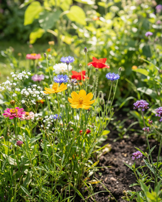 Roadside Mix 15m² Coverage – annual flower seeds from SeedsChoice