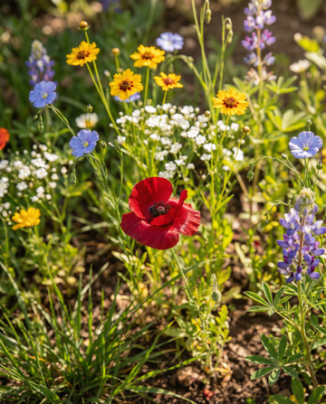 Native Mix 15m2 Coverage – Blumensamen einjährig von SeedsChoice