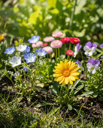 Für Bienen Mischung Niedrig Wachsend 25m2 Abdeckung Samen – einjährige Blume