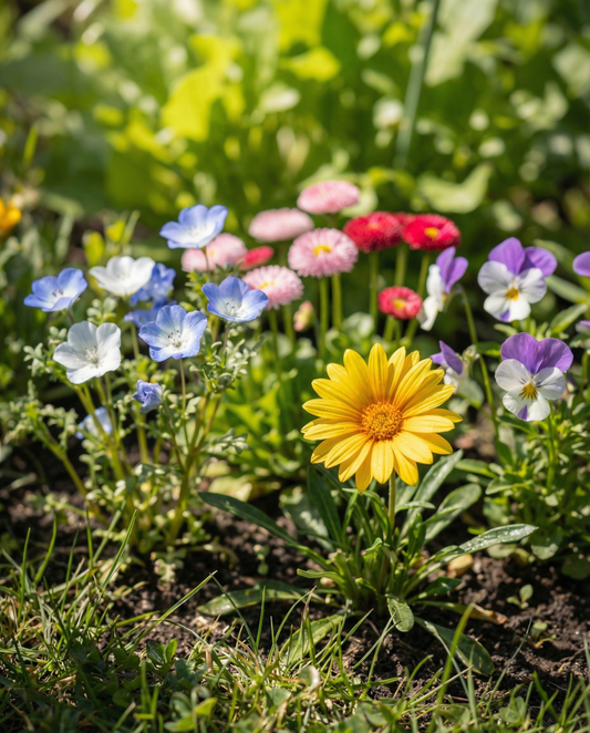 For Bees Mix Low Growing 25m2 Coverage – annual flower seeds from SeedsChoice
