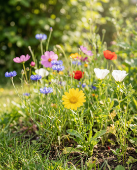 Flowers For Ladybirds Seeds Annual Mix 25m2 Coverage