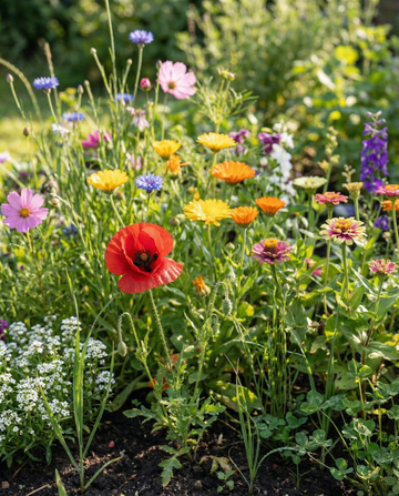 Sommermischung 25 m² Abdeckung – einjährige Blumensamen von SeedsChoice
