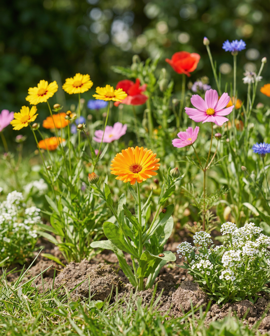 For Ladybirds Mix 50m2 Coverage – annual flower seeds from SeedsChoice